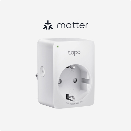 Tapo P110M Smart Home Steckdose mit Matter
 