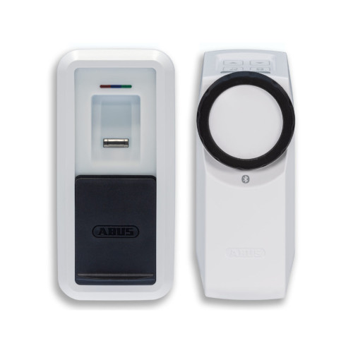 ABUS HomeTec Pro Bluetooth Türschlossantrieb + Bluetooth-Fingerscanner