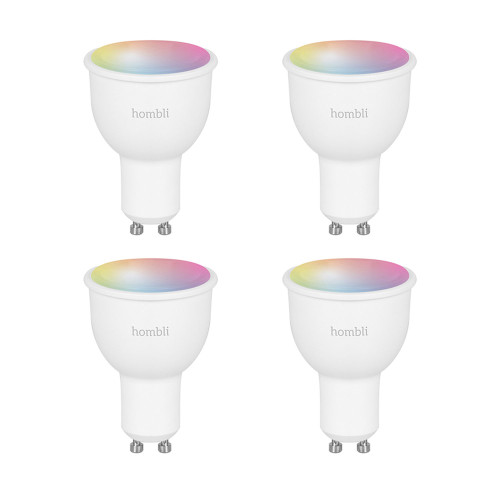 Hombli Smart Spot GU10 Color-Lampe 2er-Set + gratis Smart Spot GU10 Color 2er-Set 