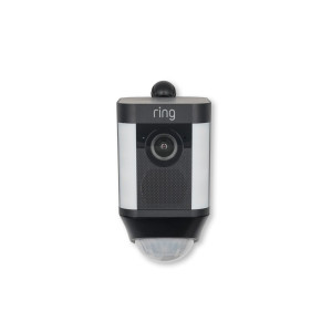 Ring Spotlight Cam Akku - HD-Kamera mit Leuchten und Sirene, kabellos
