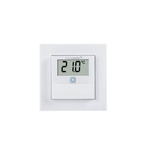 Homematic IP Temperatur- und Luftfeuchtigkeitssensor mit Display – innen 