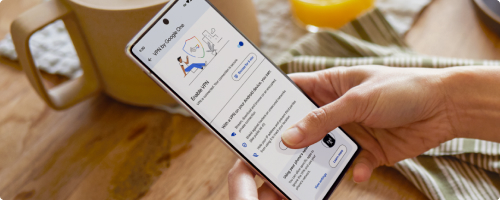 Google One auf dem Smartphone