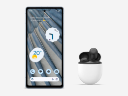 Google Pixel 7a mit Google Pixel Buds Pro