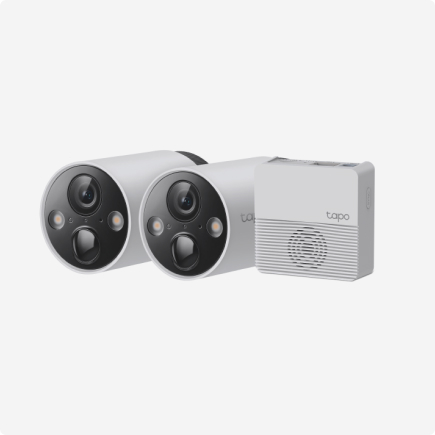 TP-Link Tapo C400S2 - Intelligentes 2-Kamera Sicherheitssystem kabellos