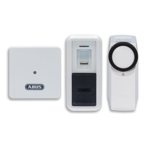 ABUS HomeTec Pro Bluetooth Türschlossantrieb + WLAN Bridge + Fingerscanner