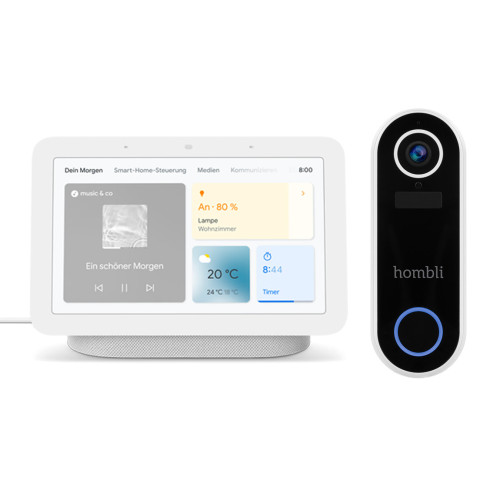 Hombli Smart Doorbell 2 + Google Nest Hub