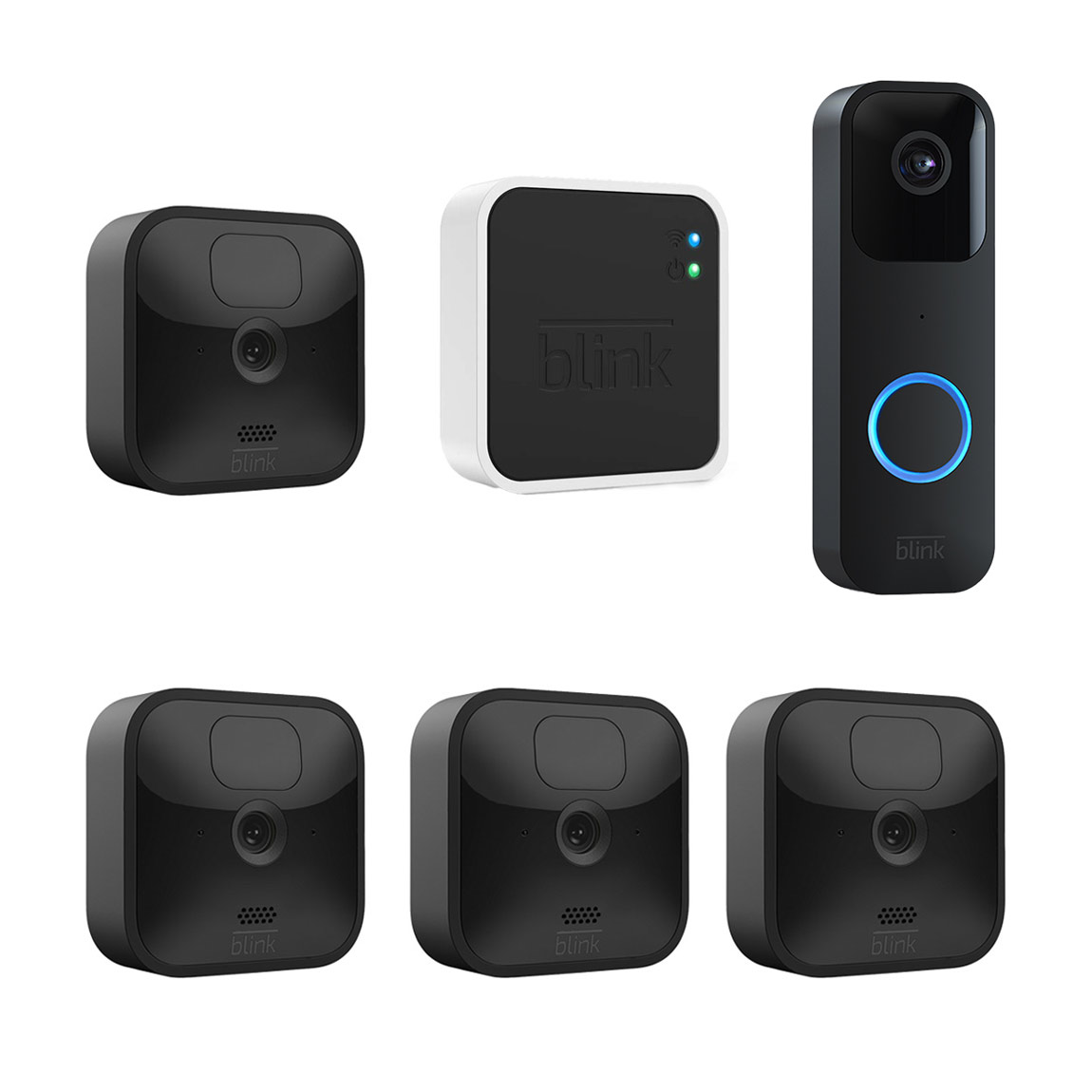 Amazon Blink Outdoor 4-Cam + Blink Video Doorbell – Deal, Schnäppchen, sparen