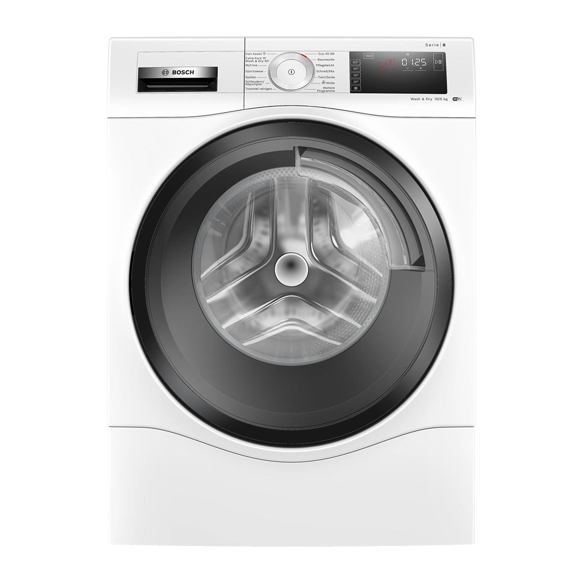 Bosch WDU28513 Serie 8 Waschtrockner 10/6 kg 1400 U/min – Weiß – Deal, Schnäppchen, sparen