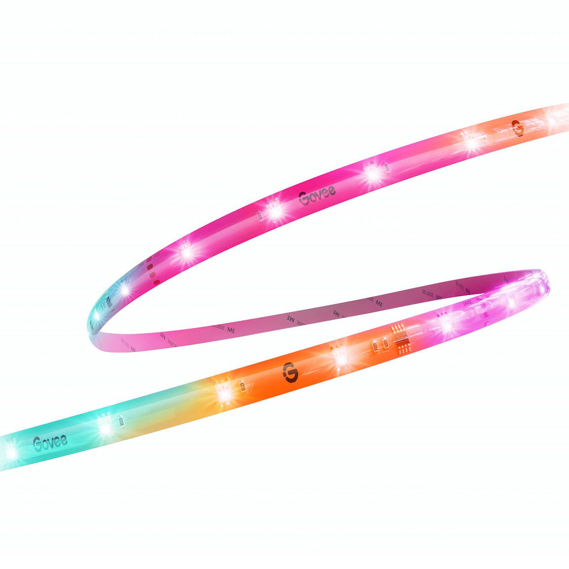 Govee Wi-Fi RGBIC LED Strip Light - 3m - Weiß