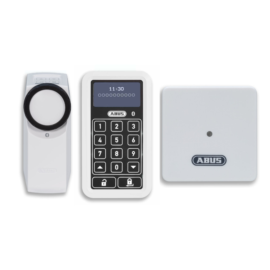 ABUS HomeTec Pro Bluetooth Türschlossantrieb + WLAN Bridge + Tastatur