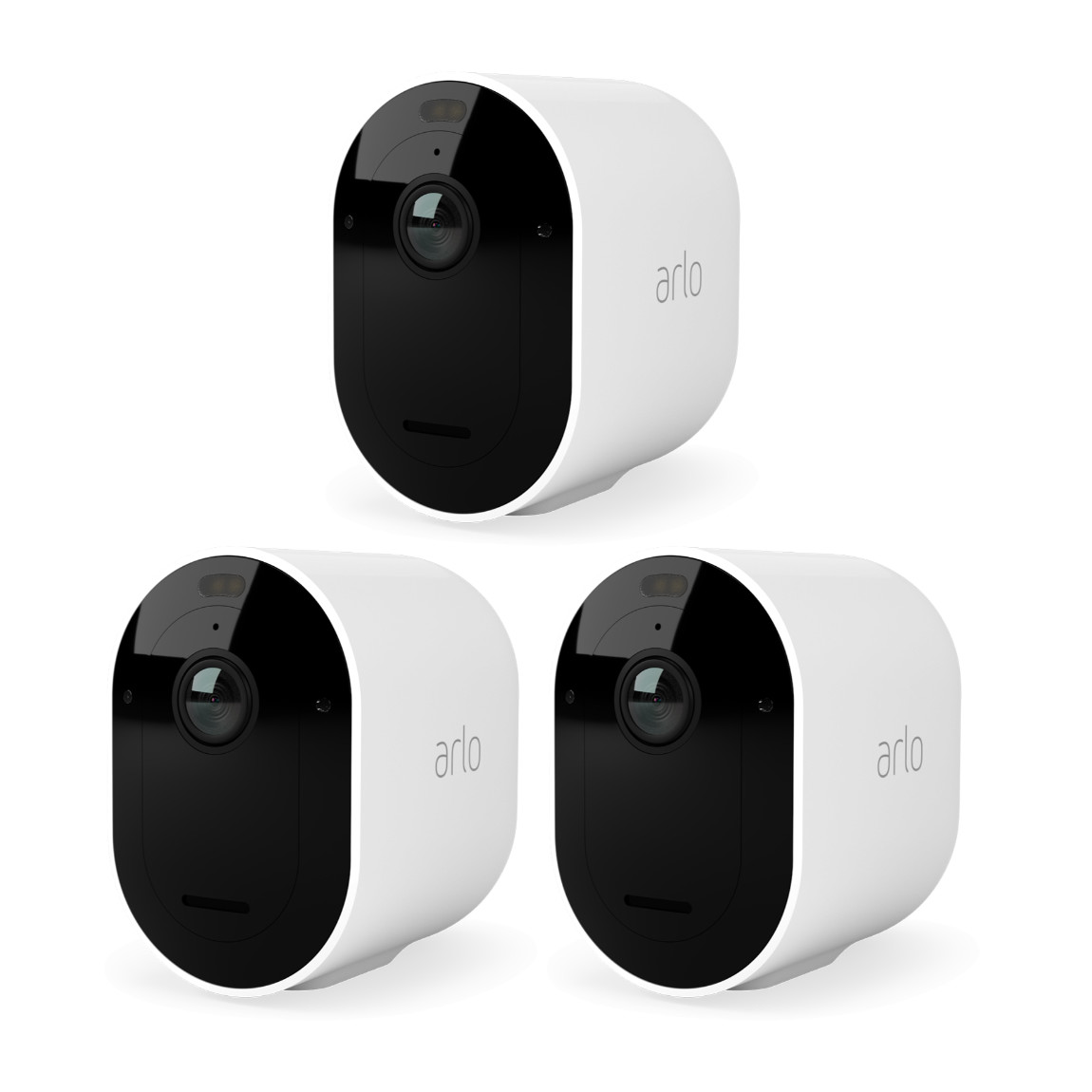 Arlo Pro 5 Spotlight Kamera 3er-Set – Kabellose Überwachungskamera - Weiß