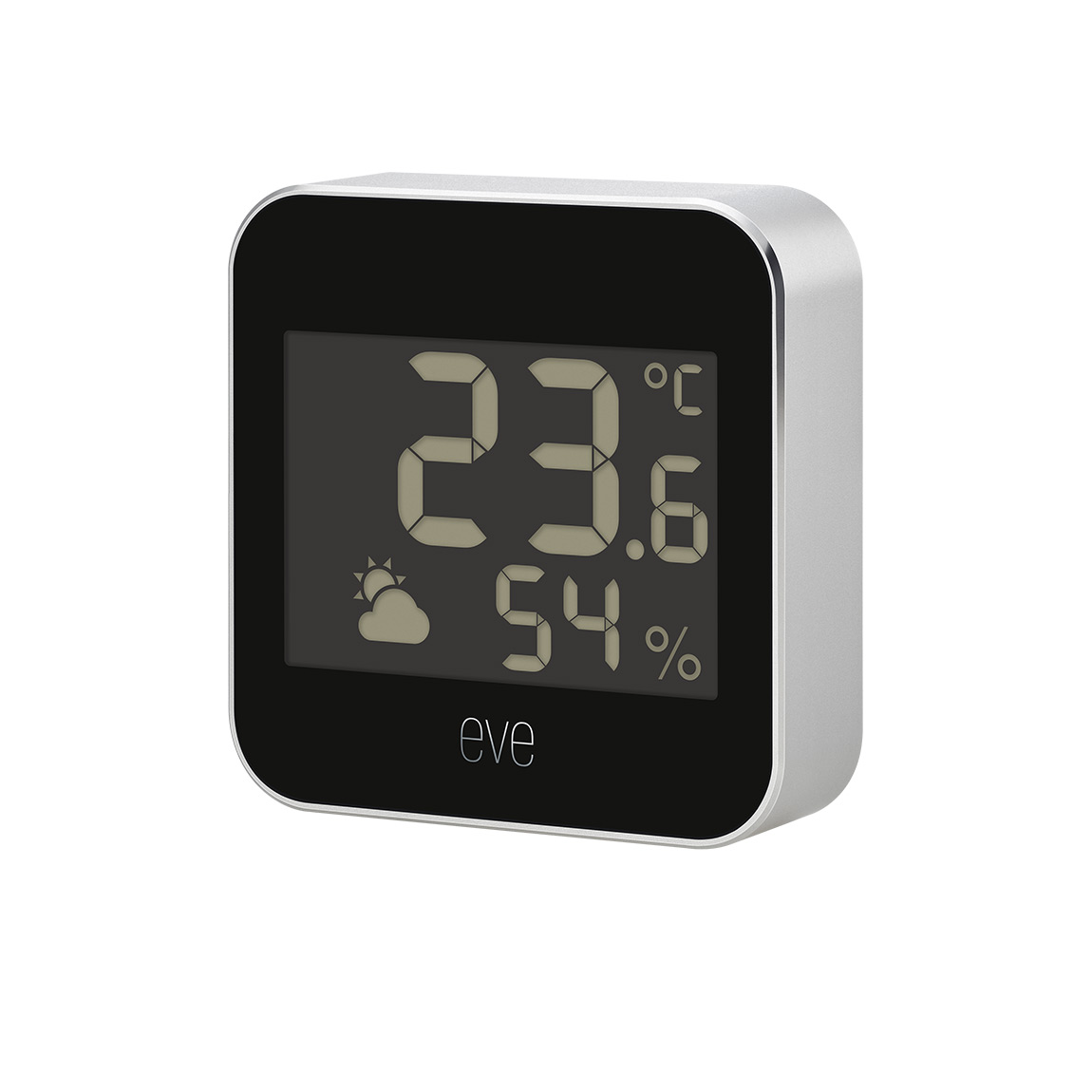 Eve Weather - Smarte Wetterstation - Schwarz