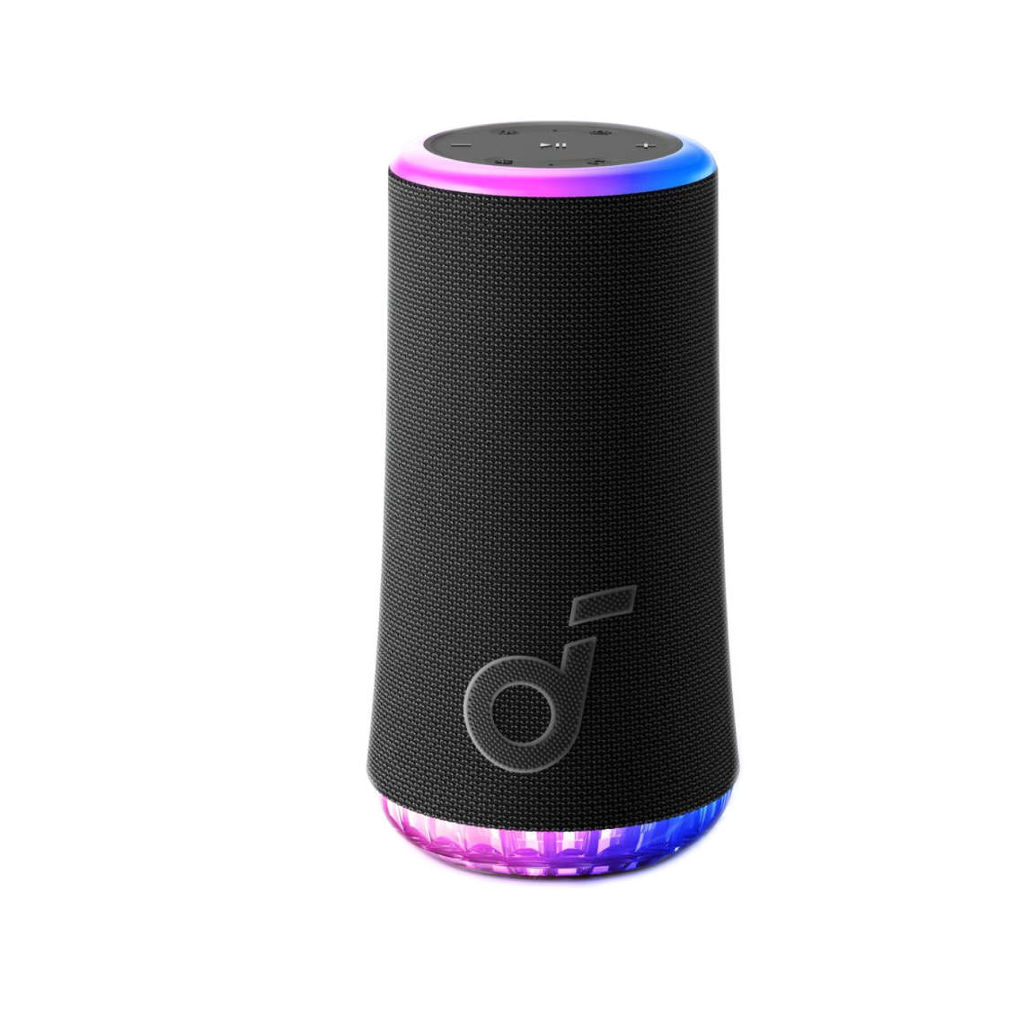 Soundcore Glow – Tragbarer Lautsprecher mit RGB-Beleuchtung – Schwarz – Deal, Schnäppchen, sparen