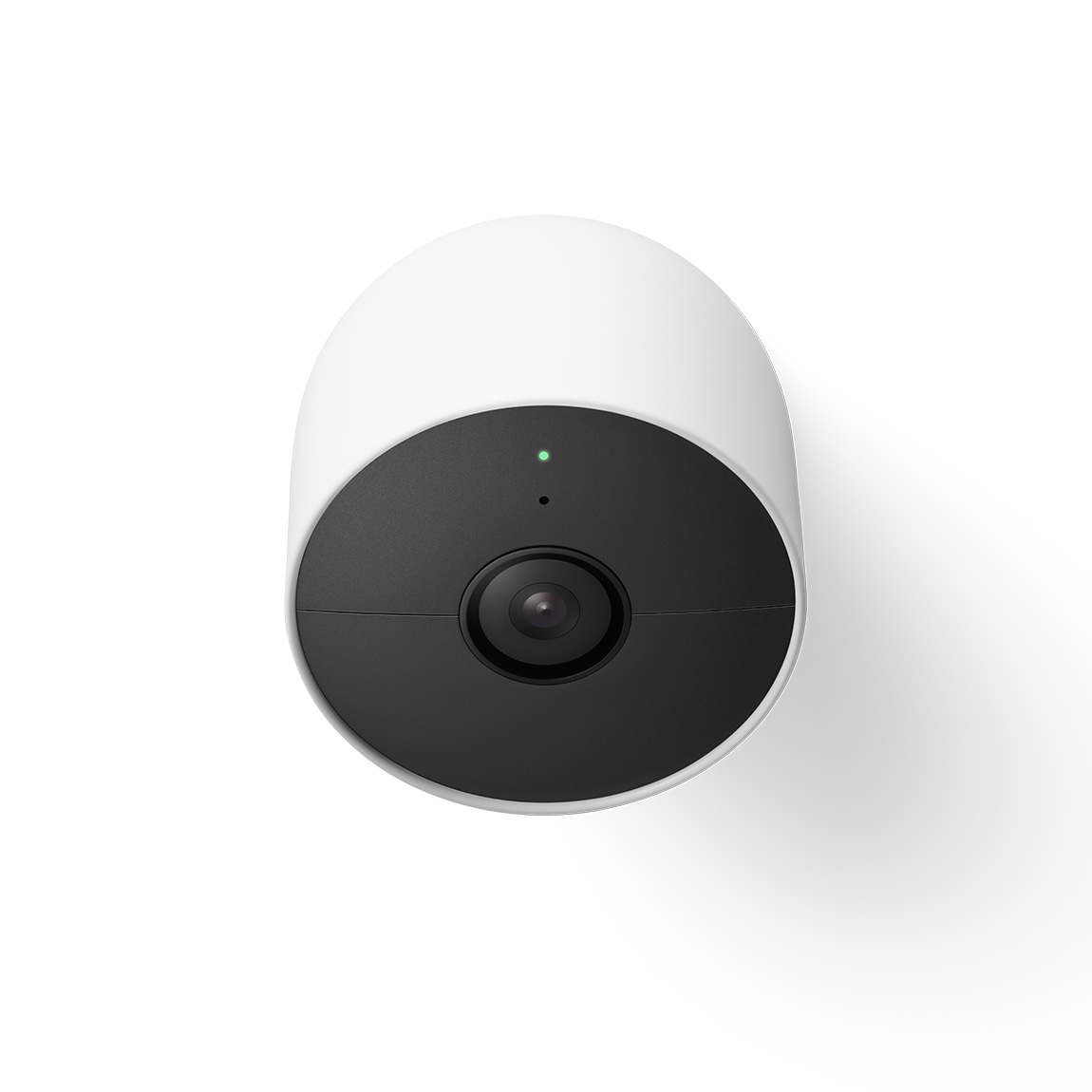 Google Nest Cam (mit Akku)  - Sicherheitskamera außen - weiß