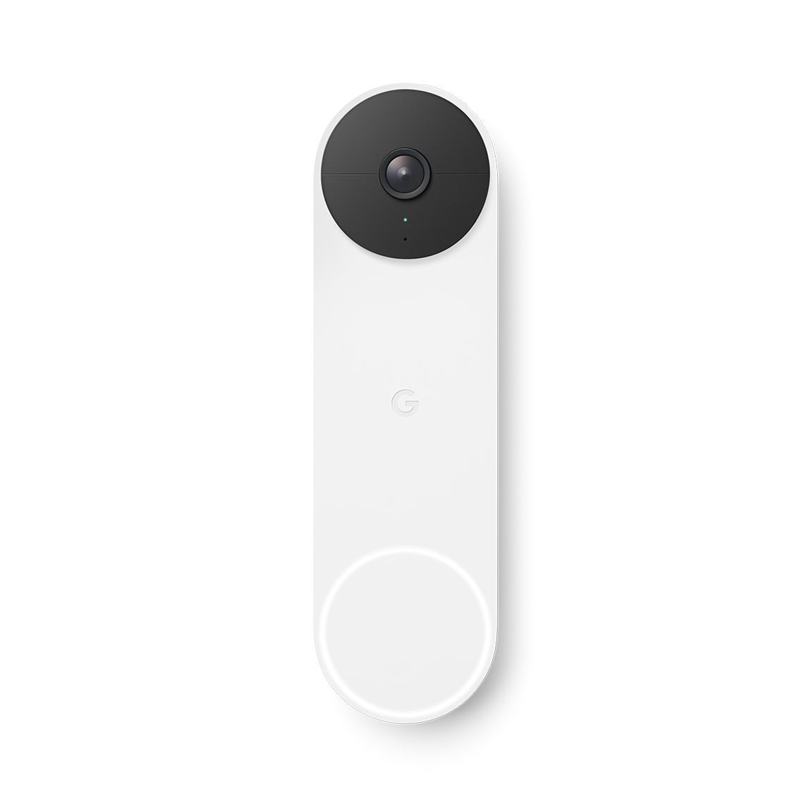 Google Nest Doorbell (mit Akku) - WLAN Türklingel mit Kamera - weiß