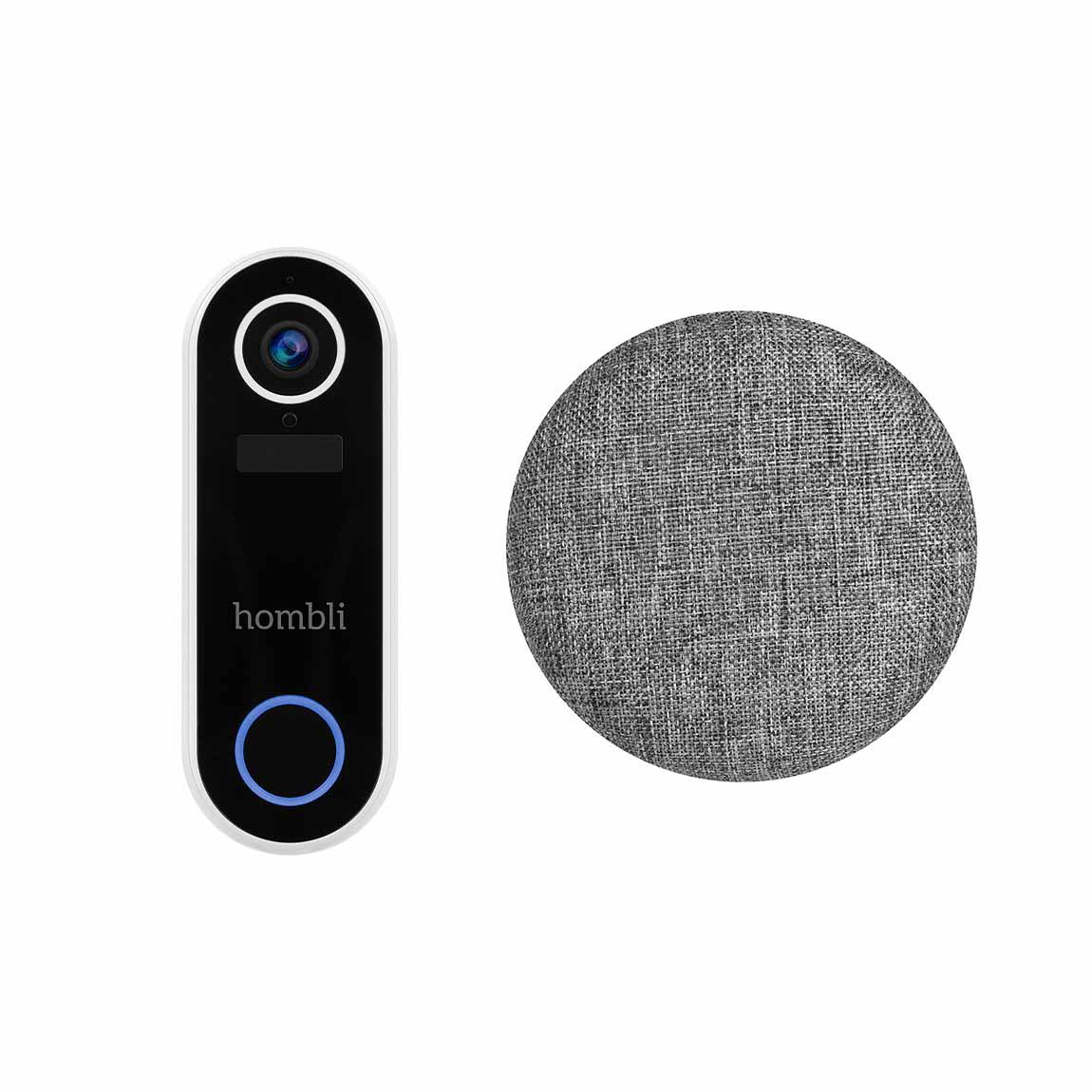 Hombli Smart Doorbell 2 inkl. Chime 2 – schwarz