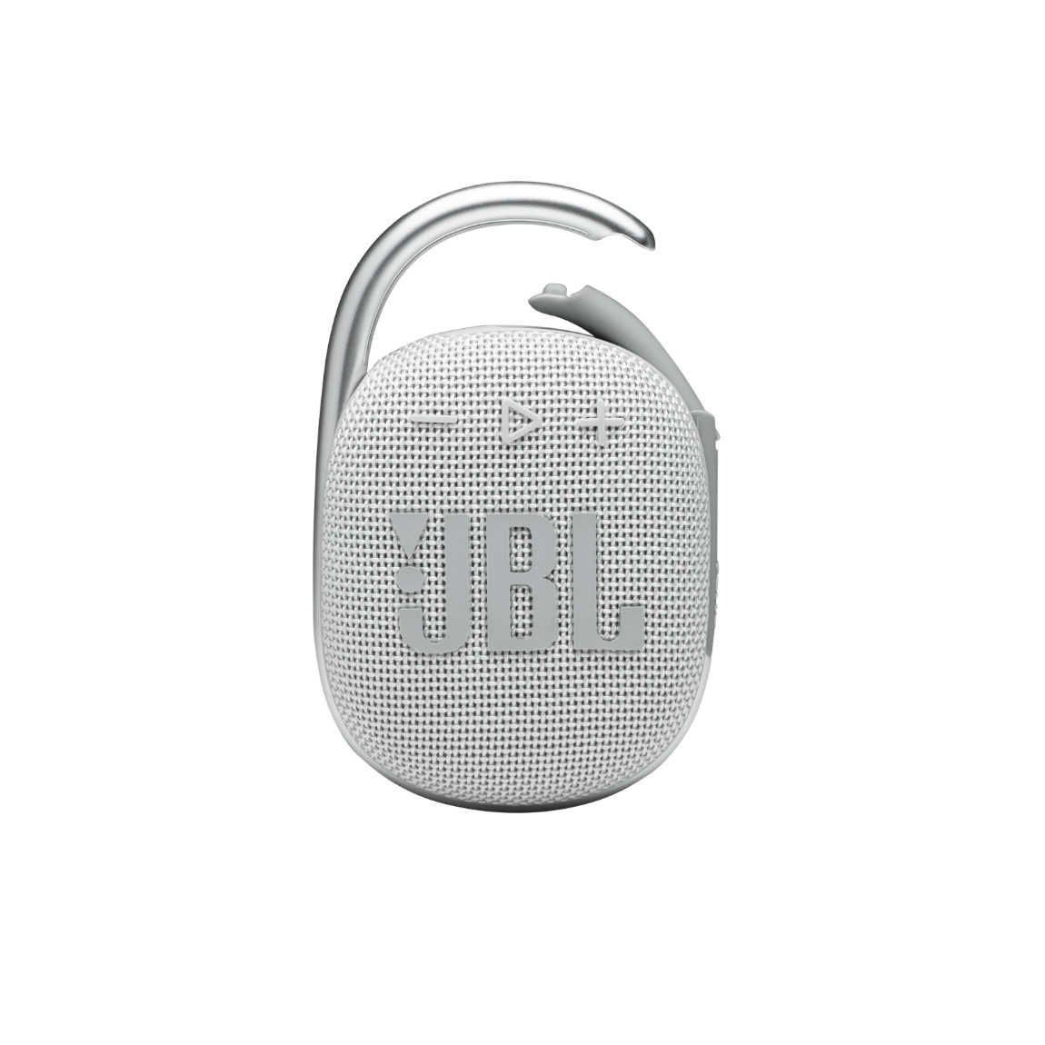 JBL Clip 4 - Portabler Bluetooth-Speaker mit Karabiner - weiß