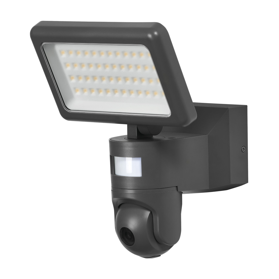 Ledvance SMART+ WiFi Flood Camera Control - Außenwandleuchte mit Flutlicht und Kamera - schwarz