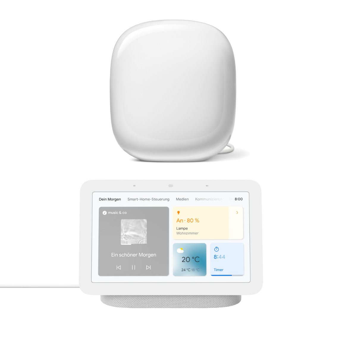 Google Nest Wifi Pro + kostenloser Google Nest Hub (2. Generation)