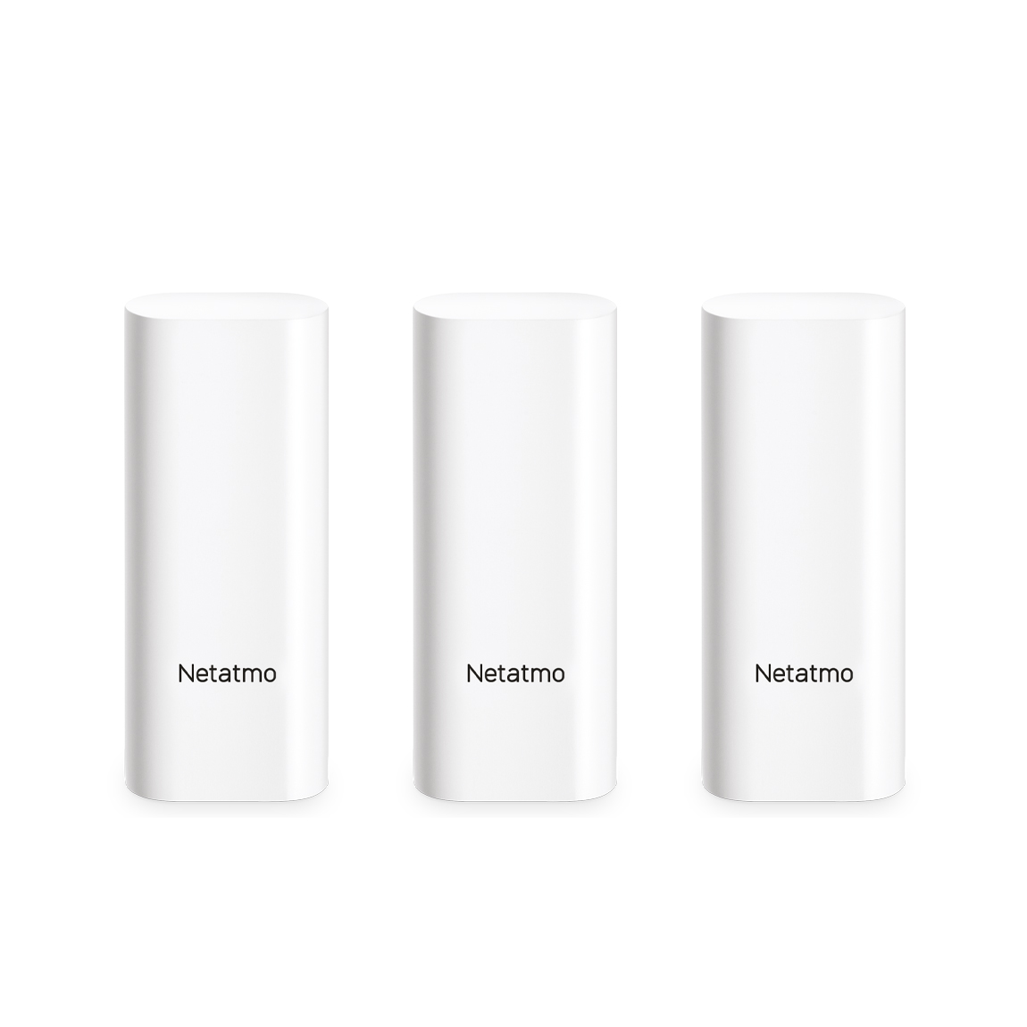 Netatmo Smarte Tür- und Fenstersensoren 3er-Set - Weiß