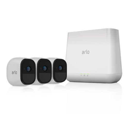 Arlo Pro Set - Sicherheitssystem mit 3 HD Kameras (VMS4330)