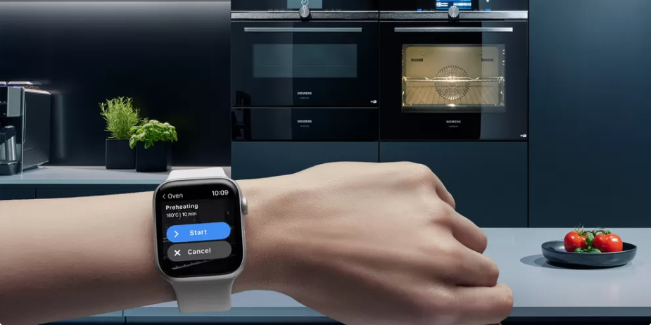 Samsung smarter Backofen mit Smartwatch steuern