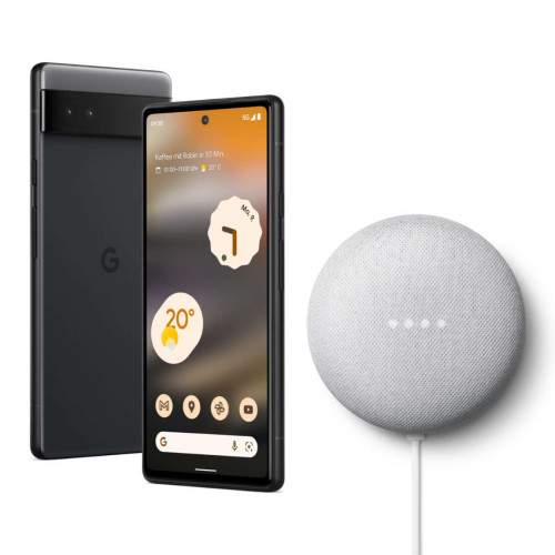 Google Pixel 6a + Google Nest Mini