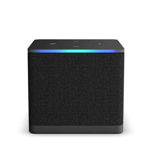 Amazon Fire TV Cube | Streaming-Mediaplayer mit Sprachsteuerung mit Alexa, Wi-Fi 6E, 4K Ultra HD