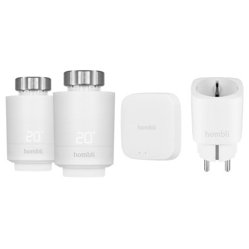 Hombli - Smart Radiator Thermostat Starter-Kit + Gratis Smart Steckdose