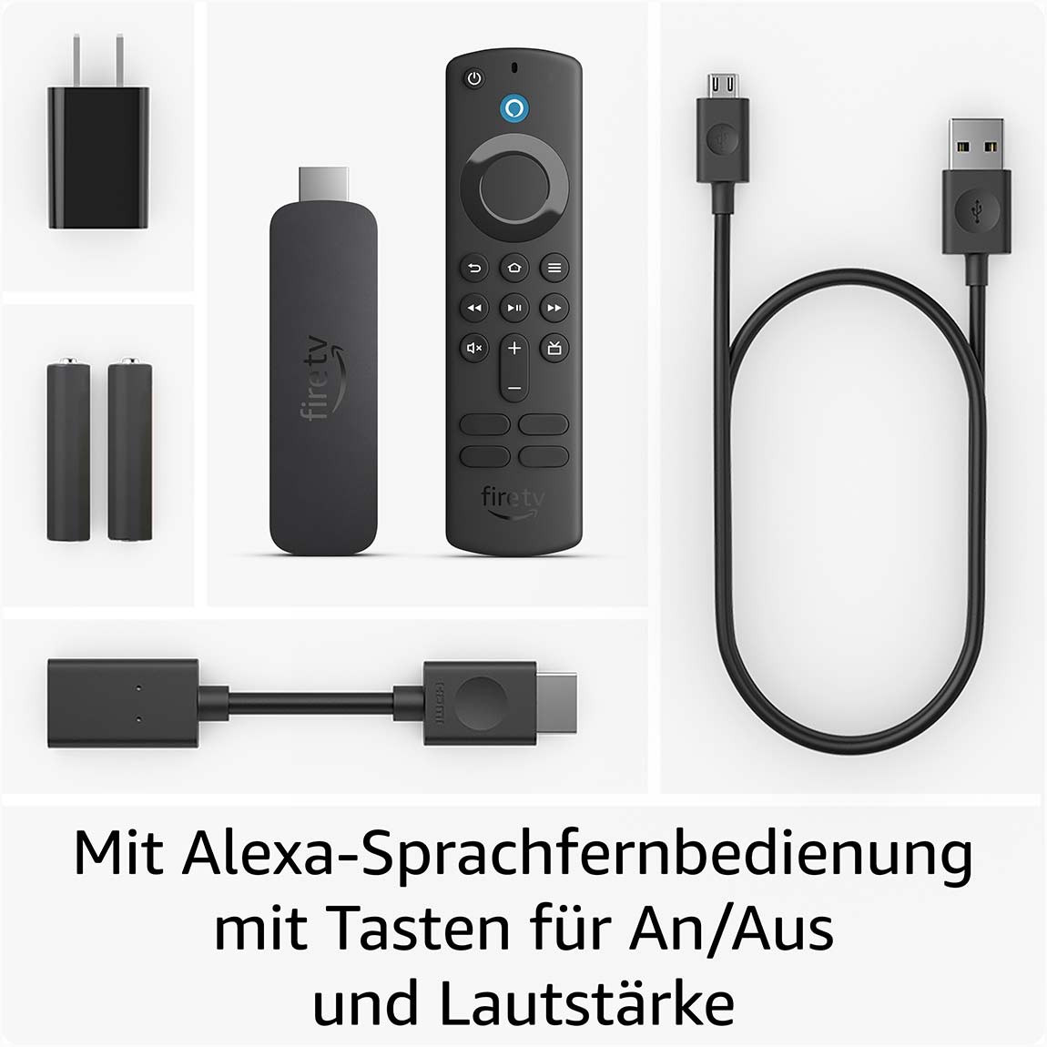 Fire TV Stick mit Alexa-Sprachfernbedienung (mit TV
