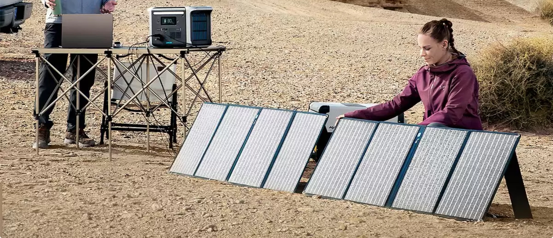 Anker 625 mobiles Solarpanel mit 100W