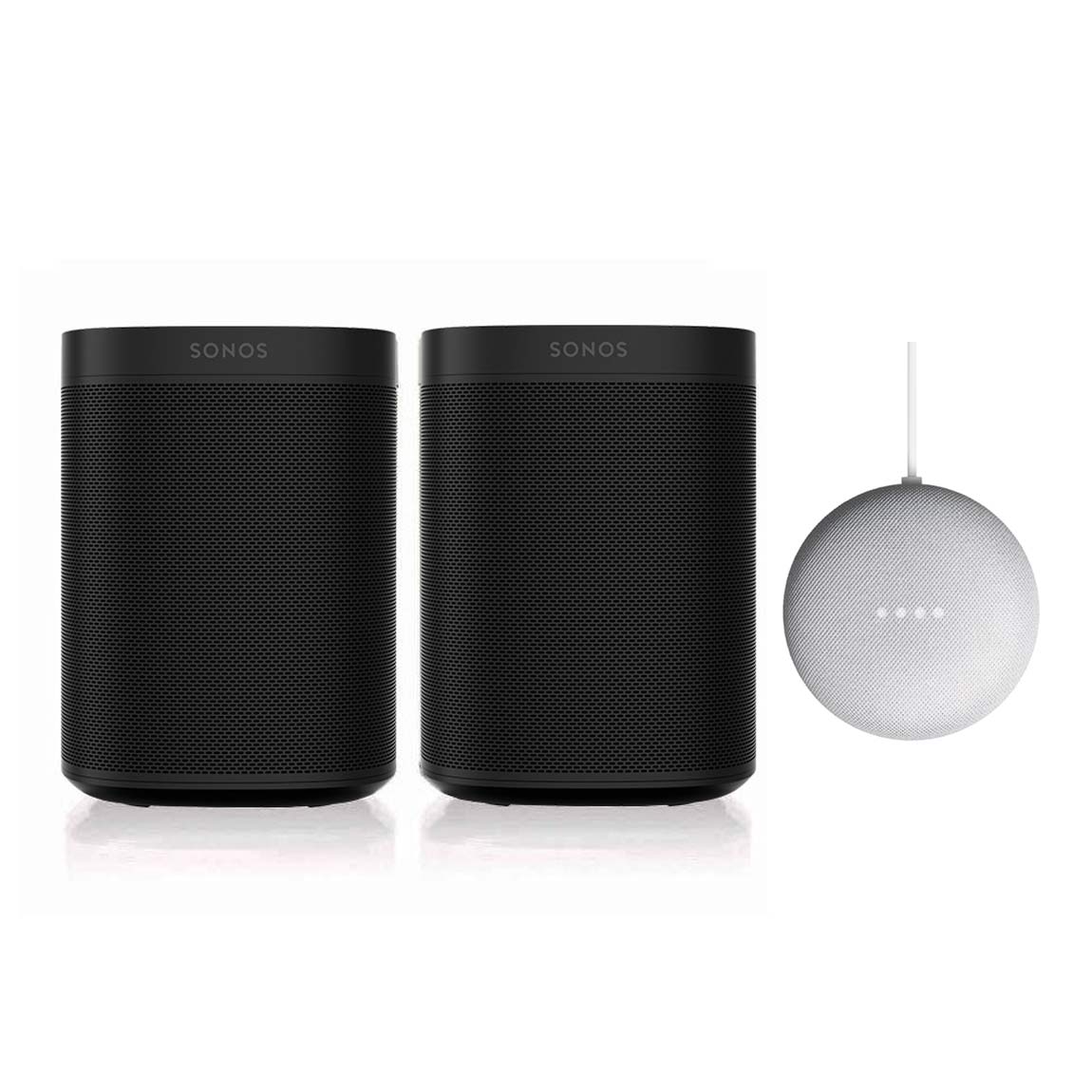 Sonos One SL Stereo Set + Google Nest Mini kaufen