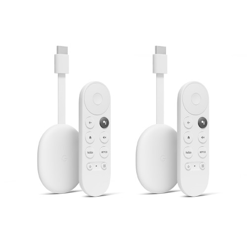 Chromecast mit Google TV 2er-Set